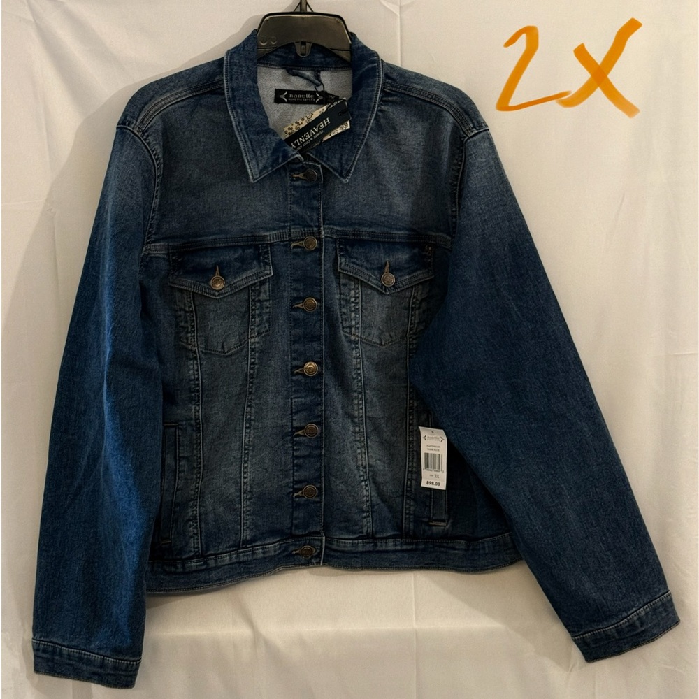 Nanette Lepore Dark Indigo Denim Jacket
